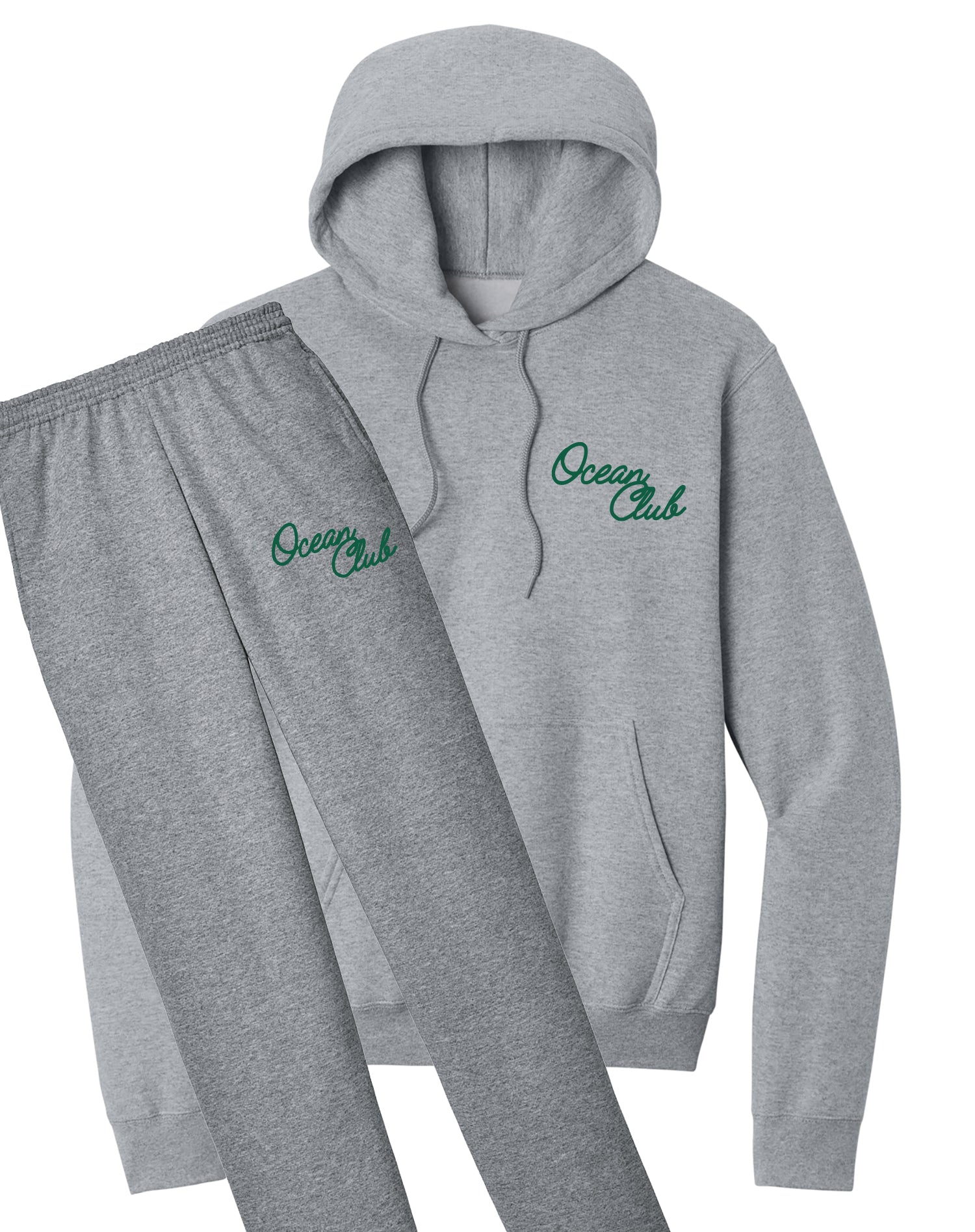 The Ocean Club Script Embroidery SWEAT SUIT