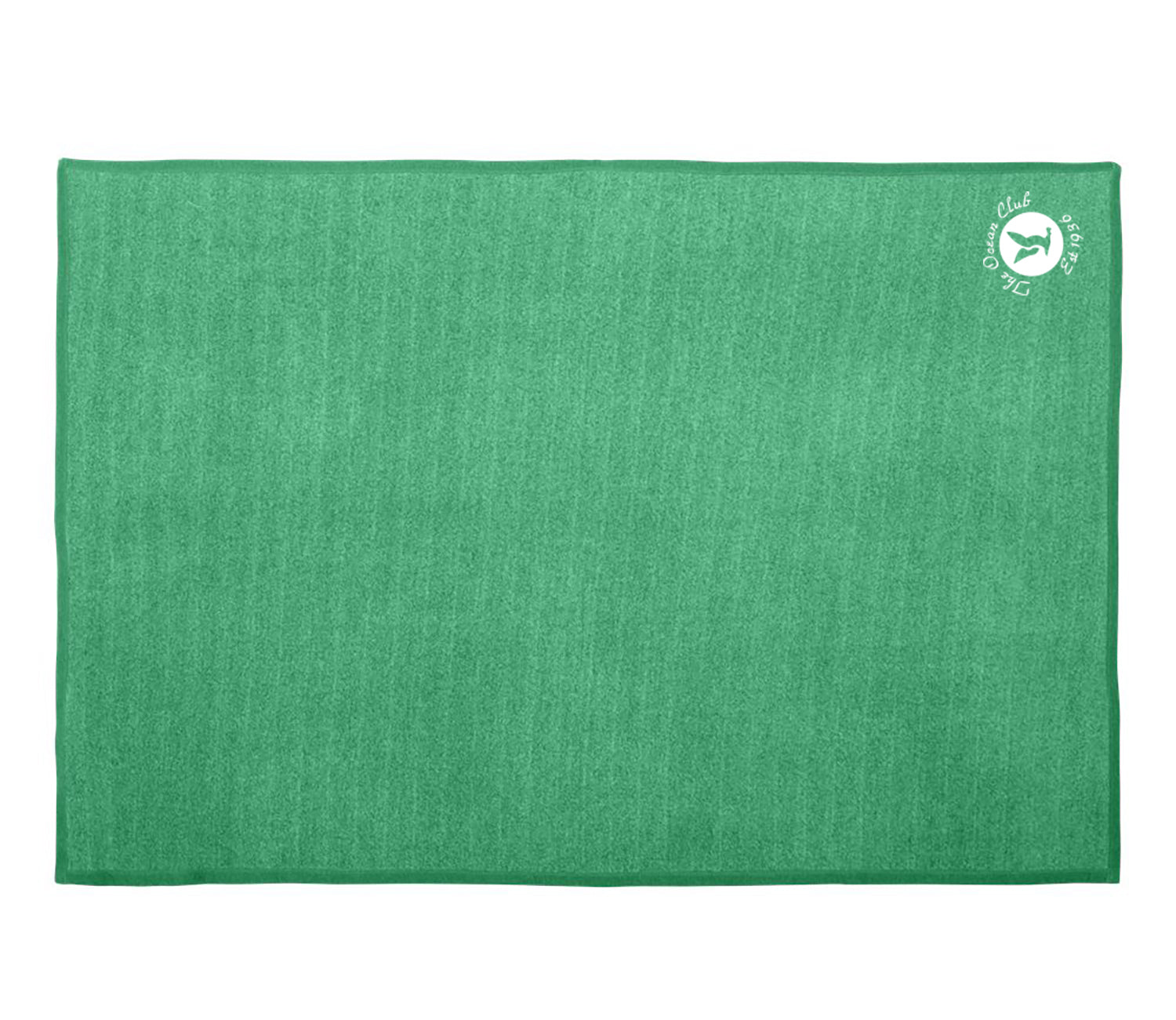 The Ocean Club Embroidered Blanket