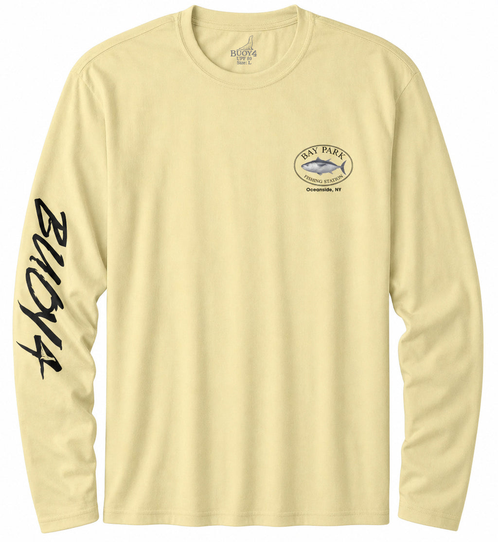 BAY PARK FISHING STATION PERFORMANCE LONG SLEEVE T-SHIRT