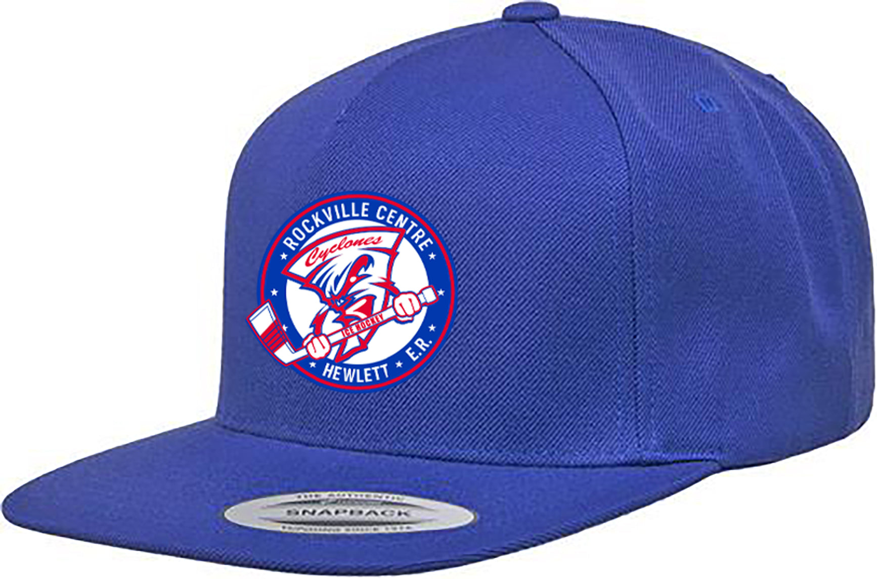 ROCKVILLE CENTRE HEWLETT E.R. HOCKEY Embroidered FLAT BILL Snapback Cap