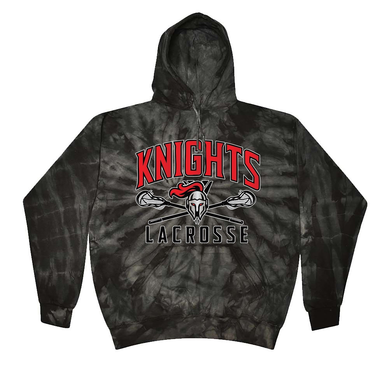 FLORAL PARK WOMENS LACROSSE Tie Dyed HOODIE
