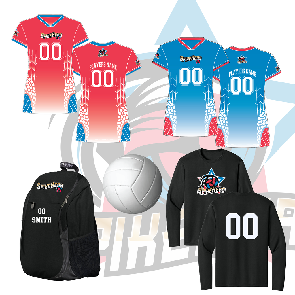 Spikehers Volleyball 15- 17 Uniform package