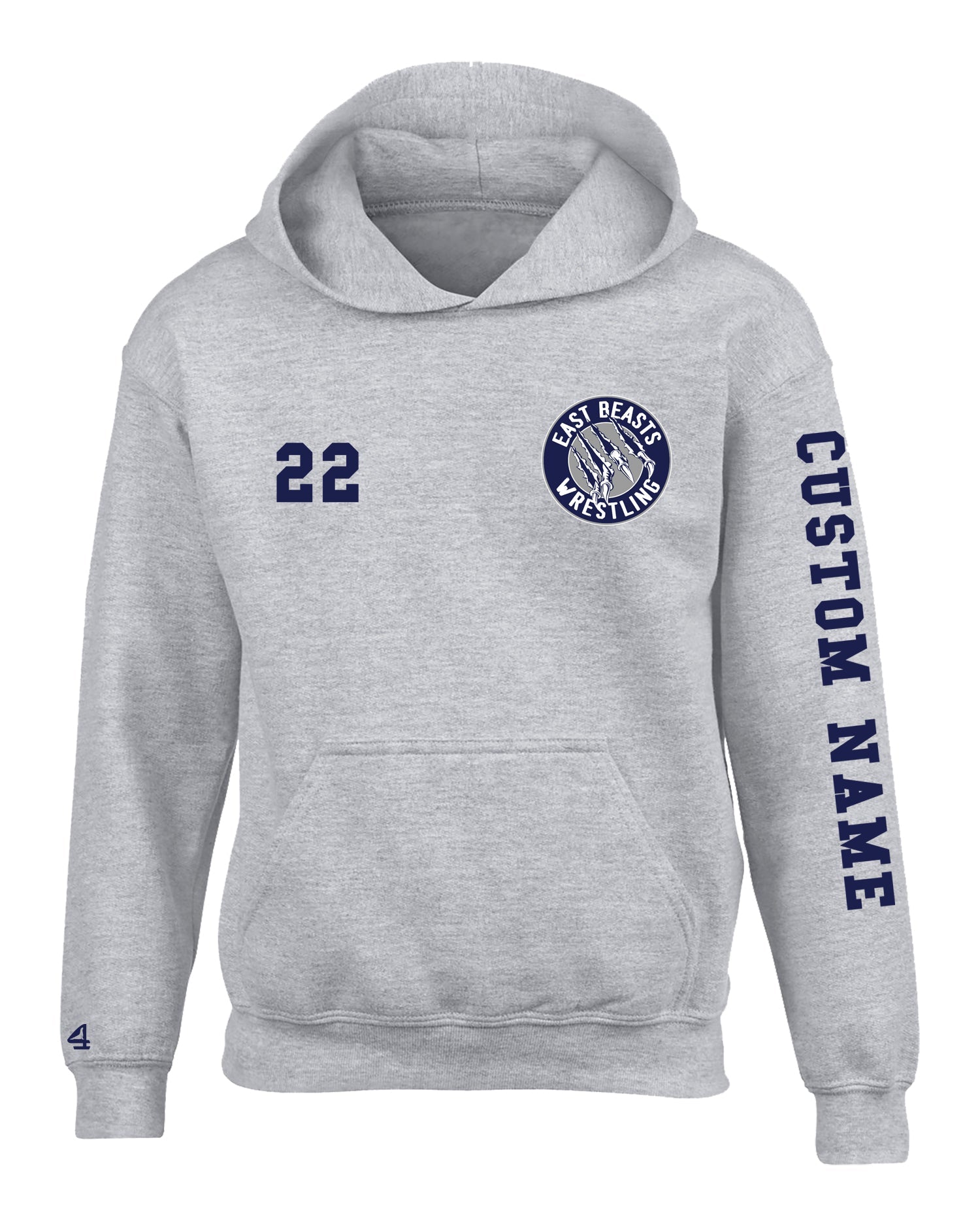 East Beasts Wrestling Hoodies