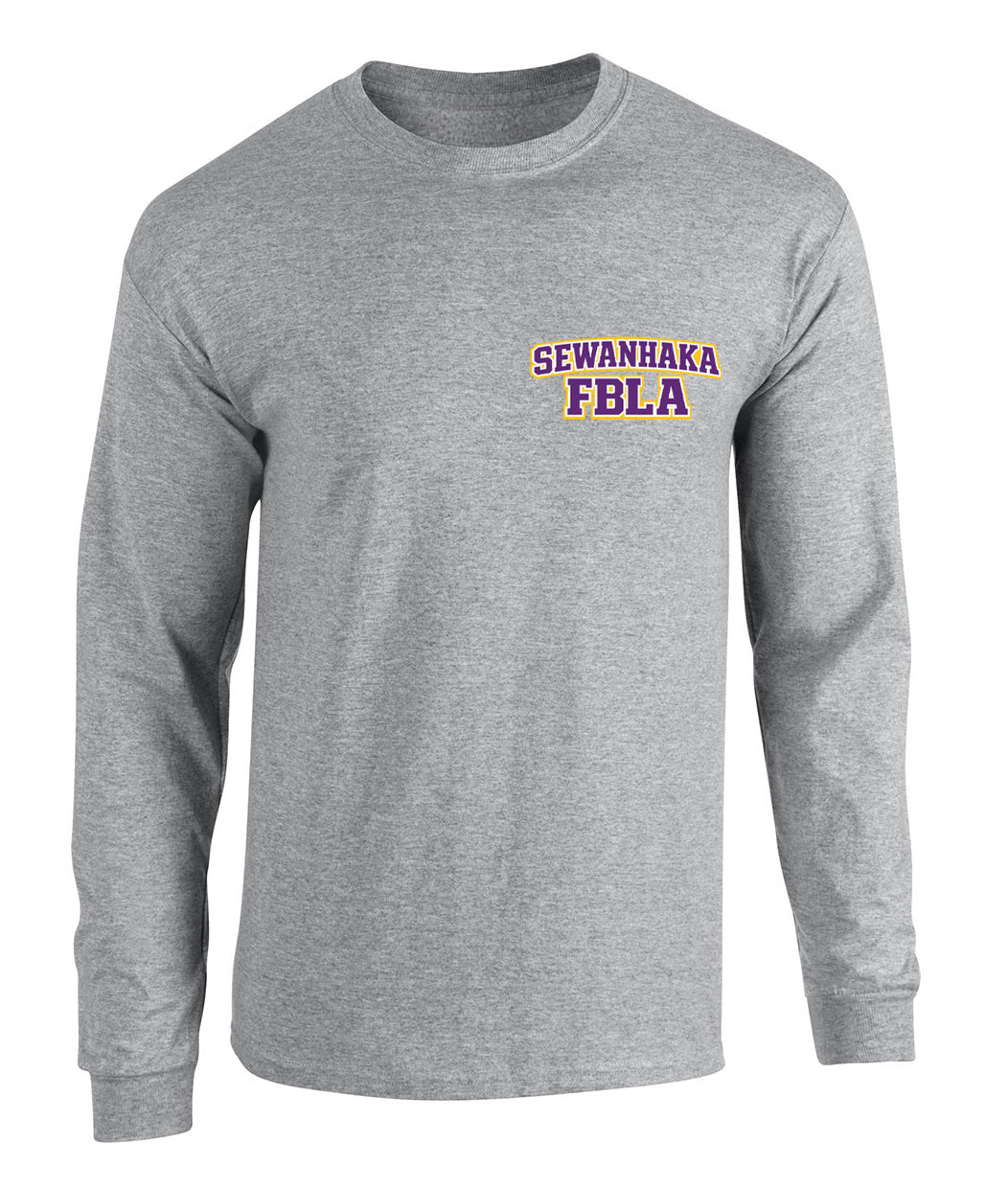 SEWANHAKA FBLA Long Sleeve Cotton Tee