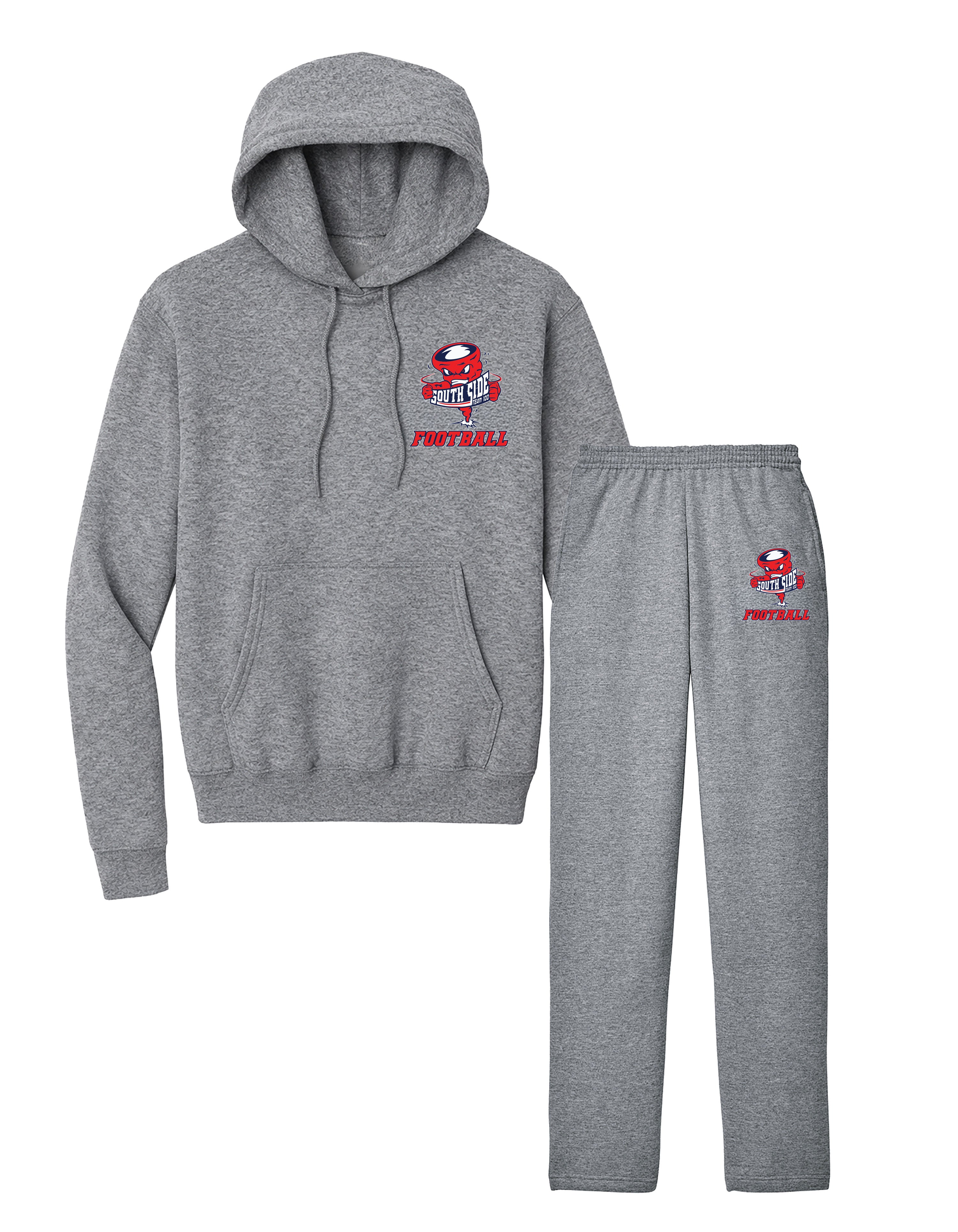 South Side High School Football Team 100 Embroidered Sweatsuit