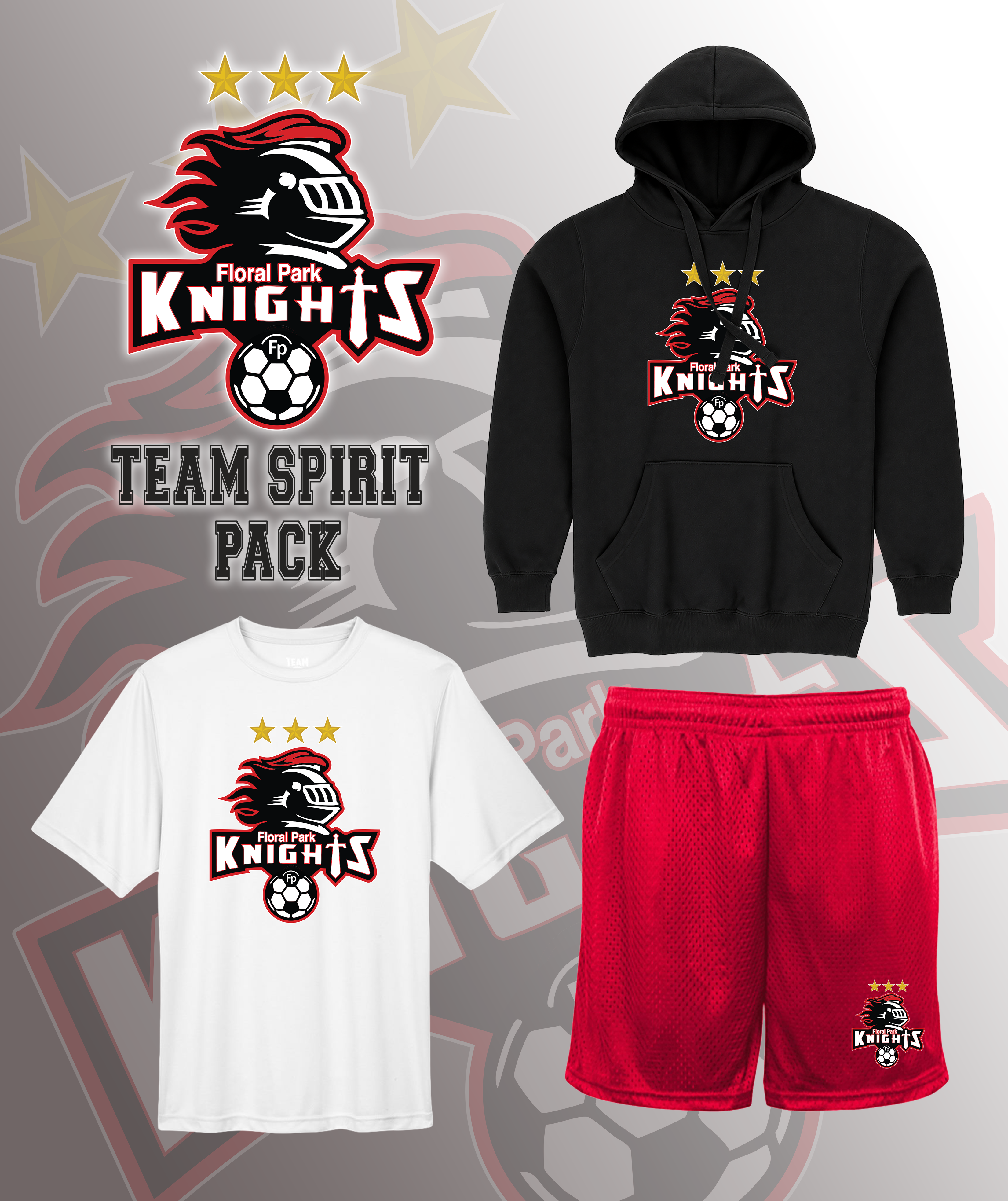Floral Park Soccer Soccer Team Spirit Pack