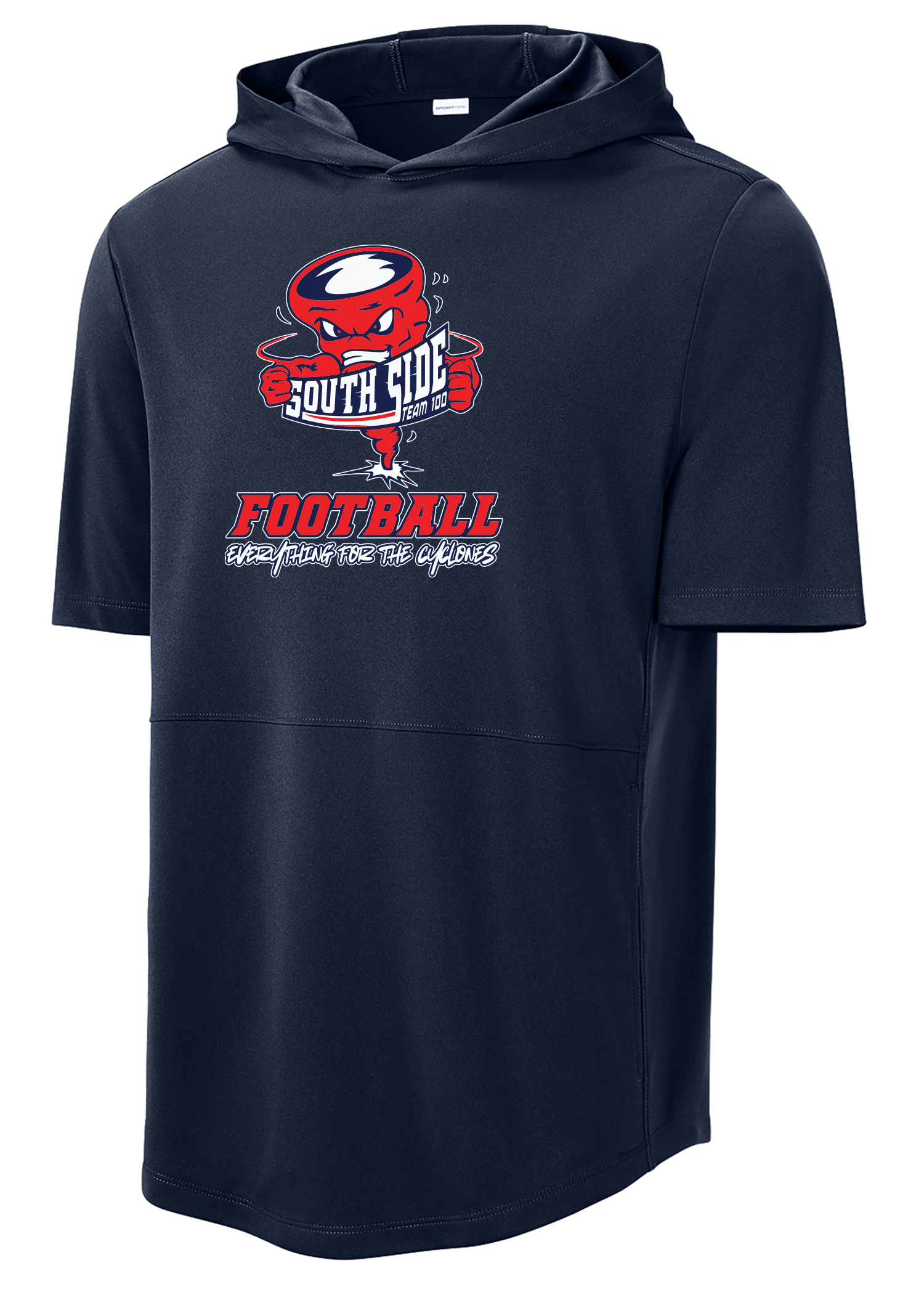 South Side High School Football Team 100 Performance Hoodie