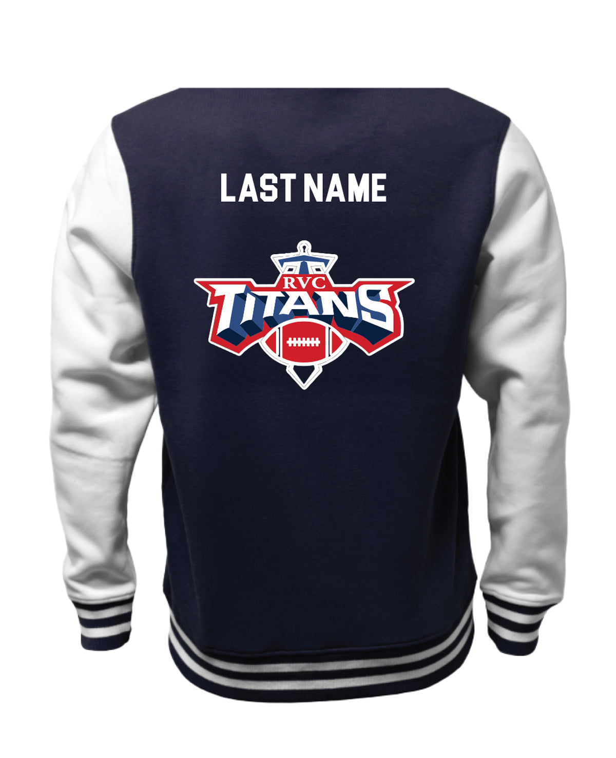 Titans Football Letterman Varsity Jacket