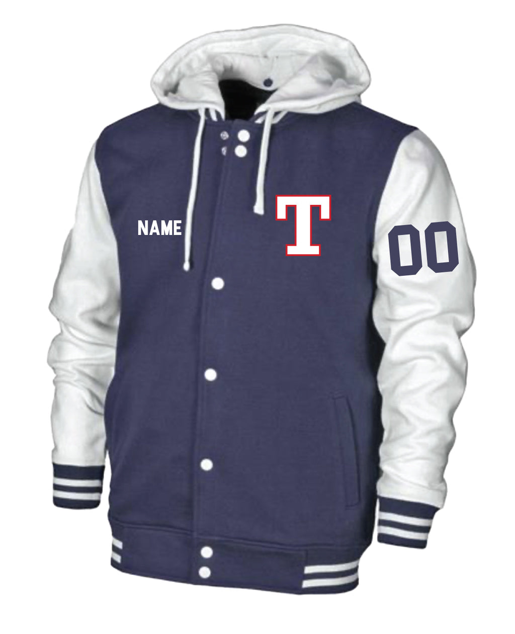 Titans Football Letterman Varsity Jacket
