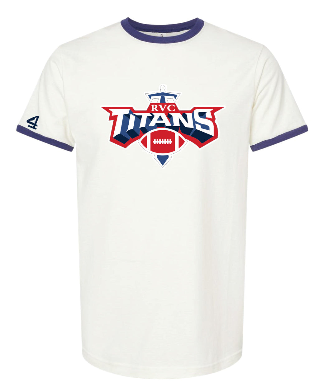 Titans Football Ringer T-shirt