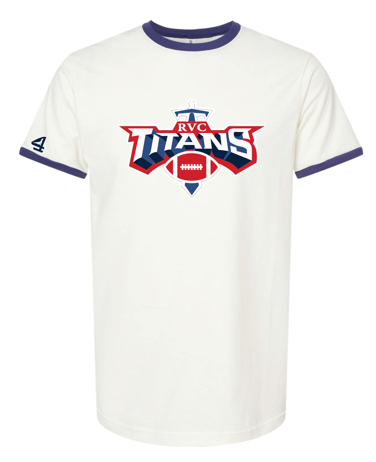 Titans Football Ringer T-shirt