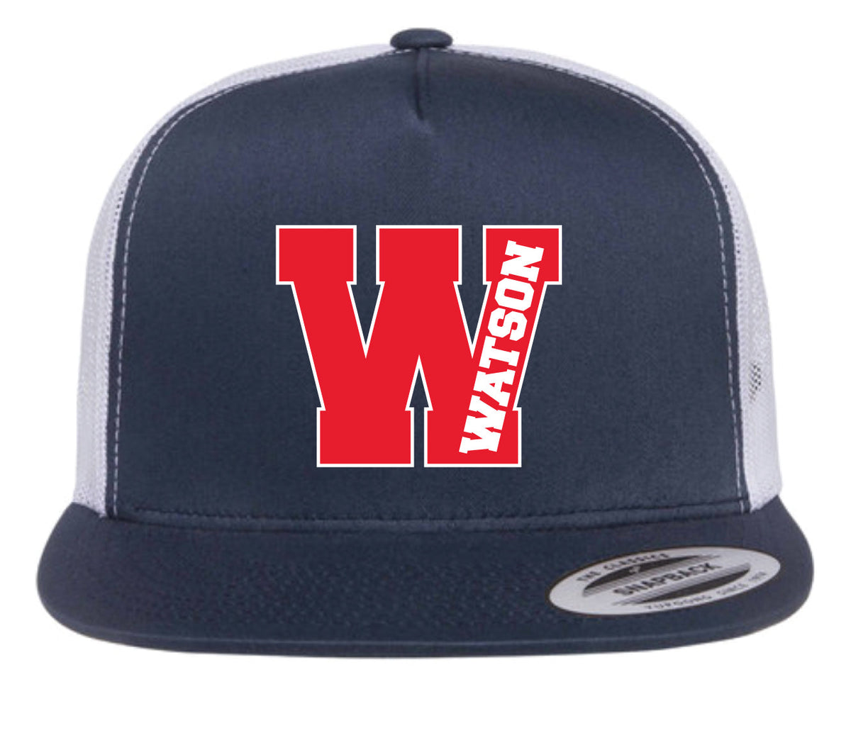 WATSON ELEMENTARY WILDCATS "W" EMBROIDERED TRUCKER HAT