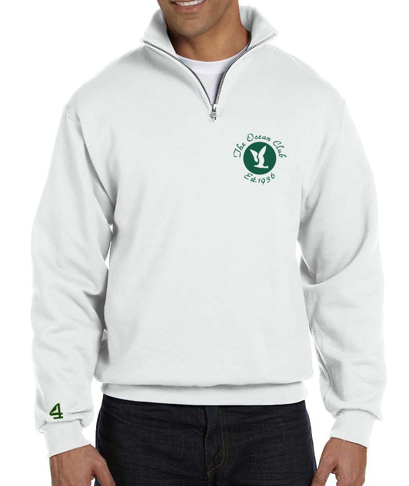 The Ocean Club Embroidered 1/4 Zip