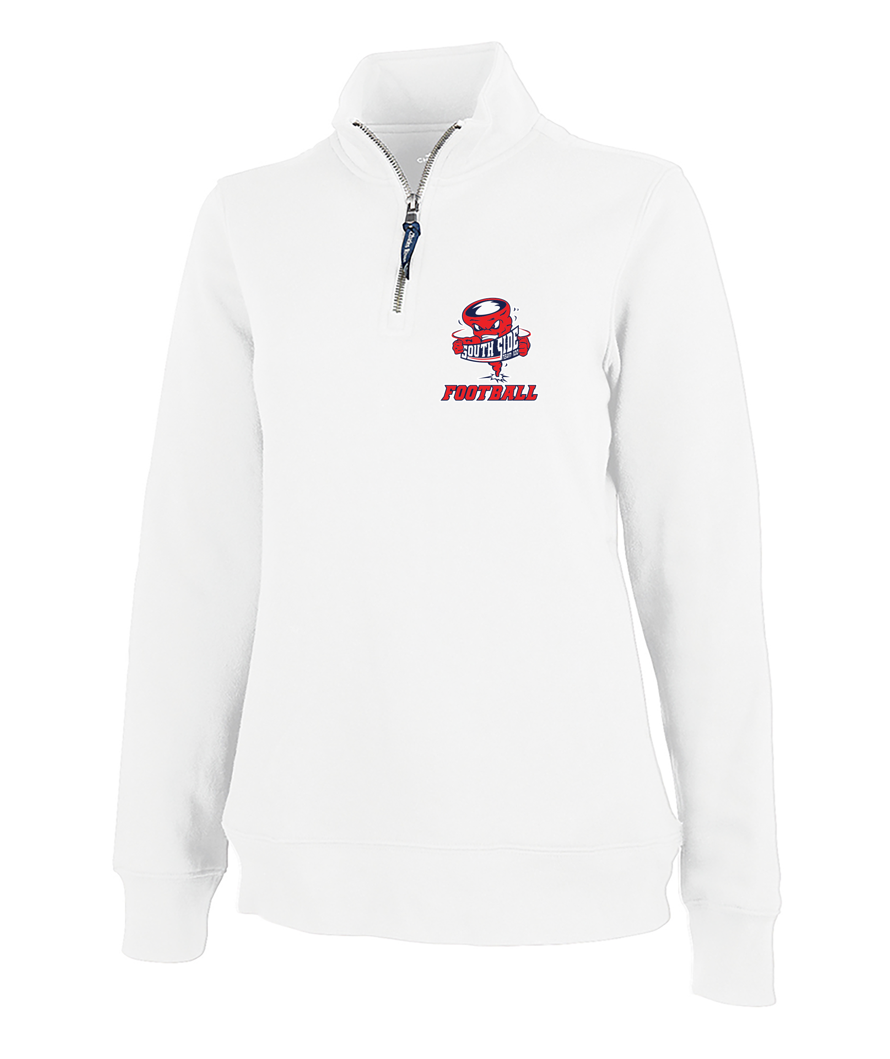 South Side High School Football Team 100 Printed Womens crosswind ¼ zip