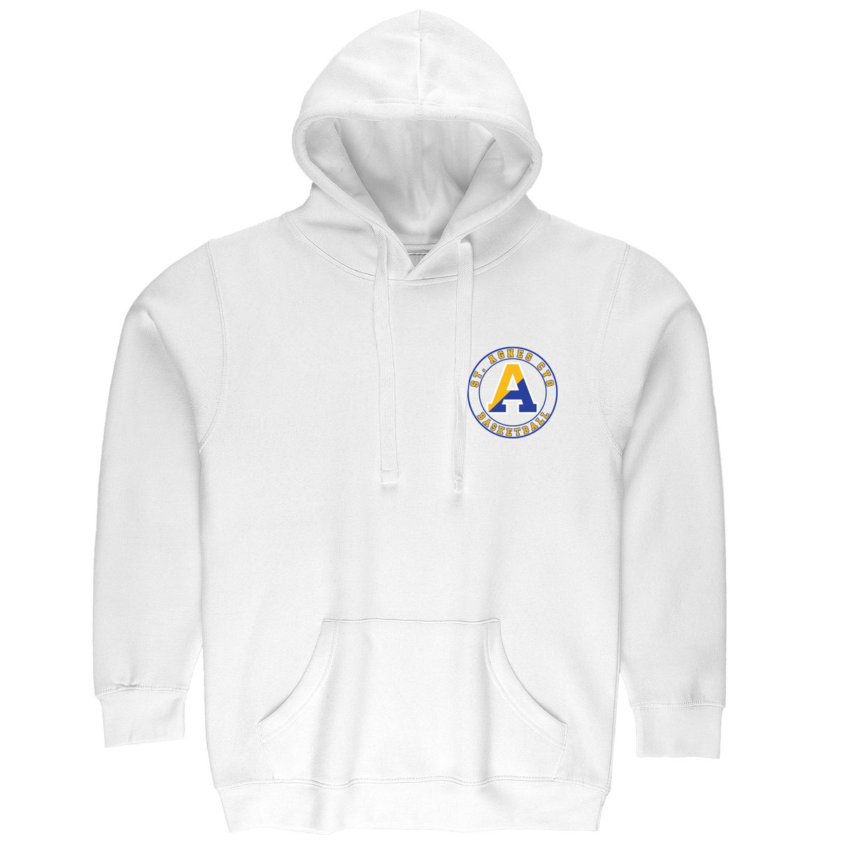 ST AGNES BASKETBALL White Hoodie