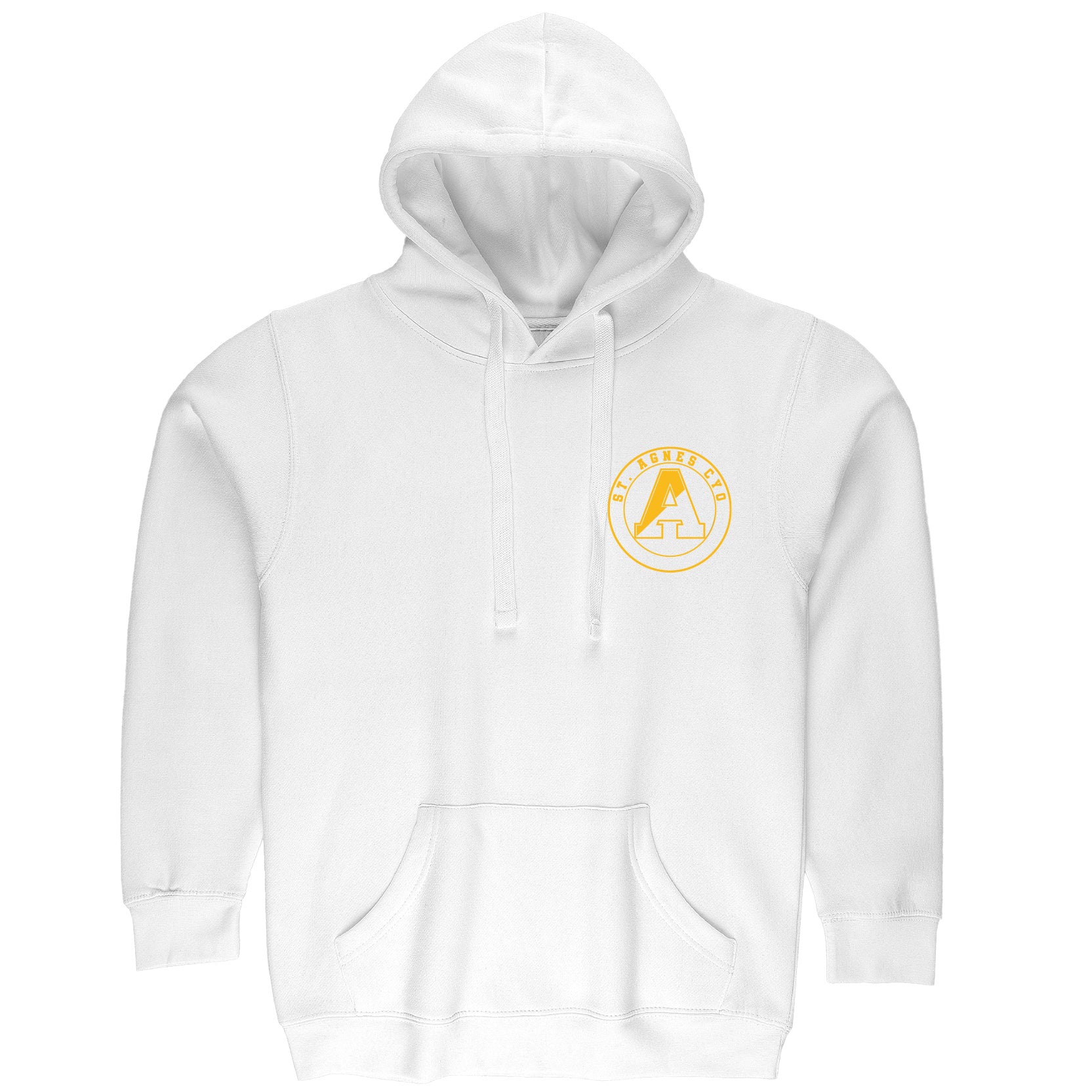 ST AGNES BASKETBALL White Hoodie