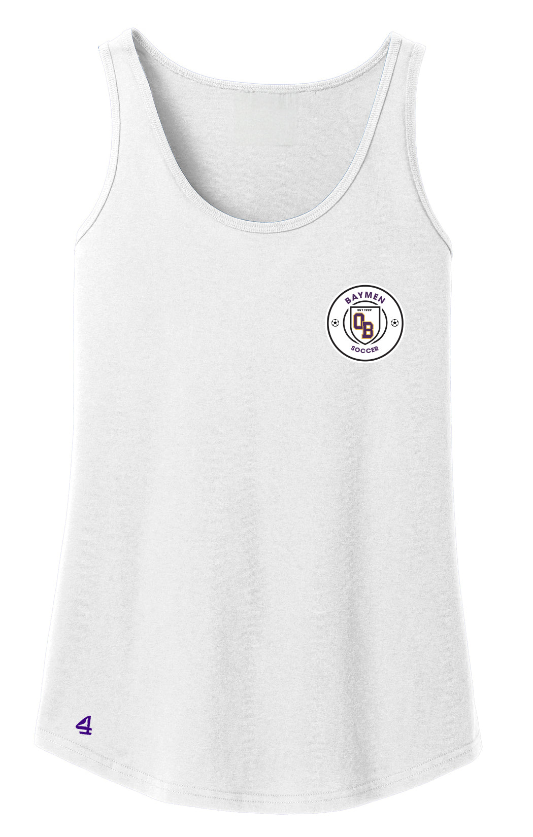 Baymen Soccer Ladies Tank Top