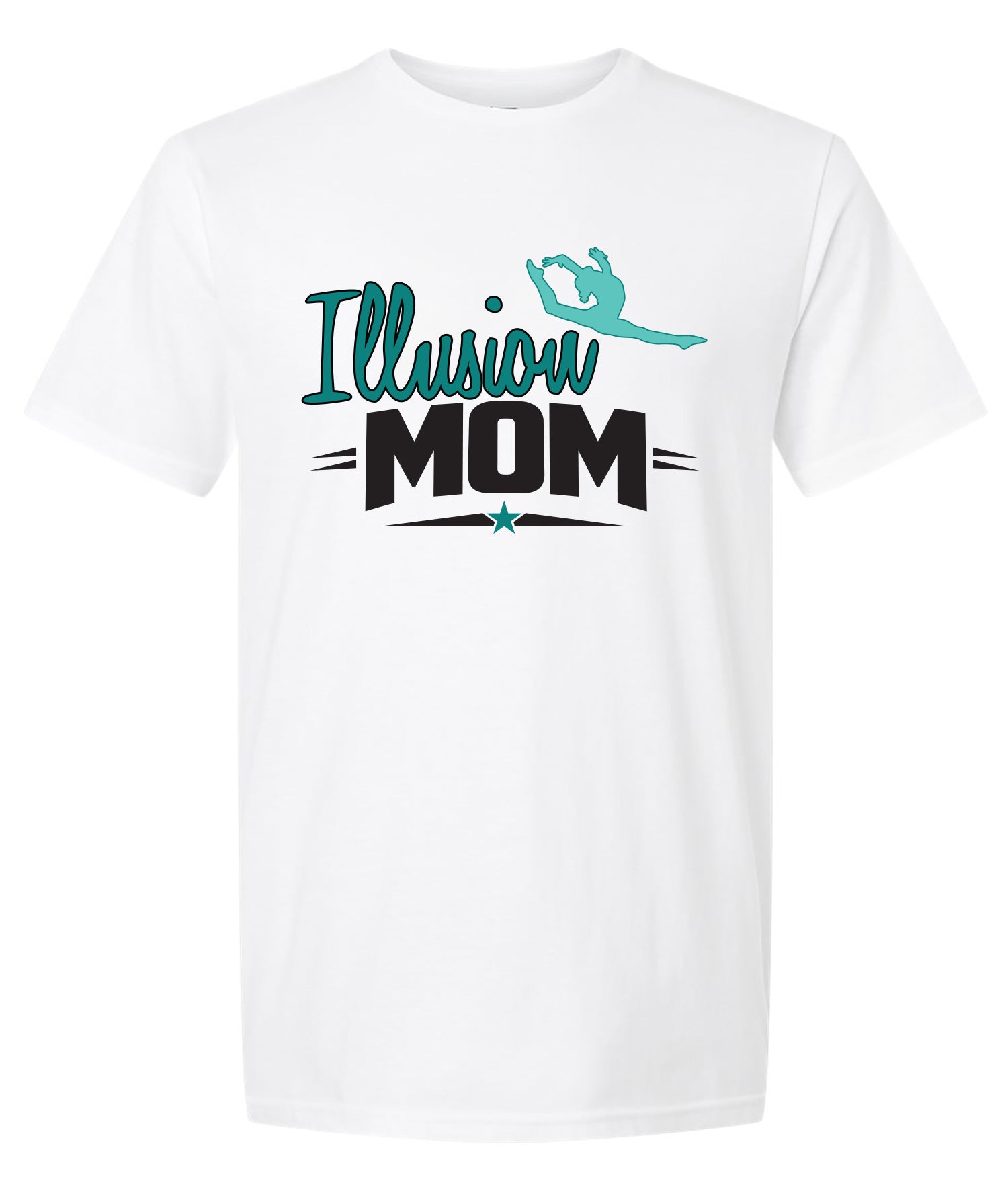 Illusion Gymnastics Mom T-shirt