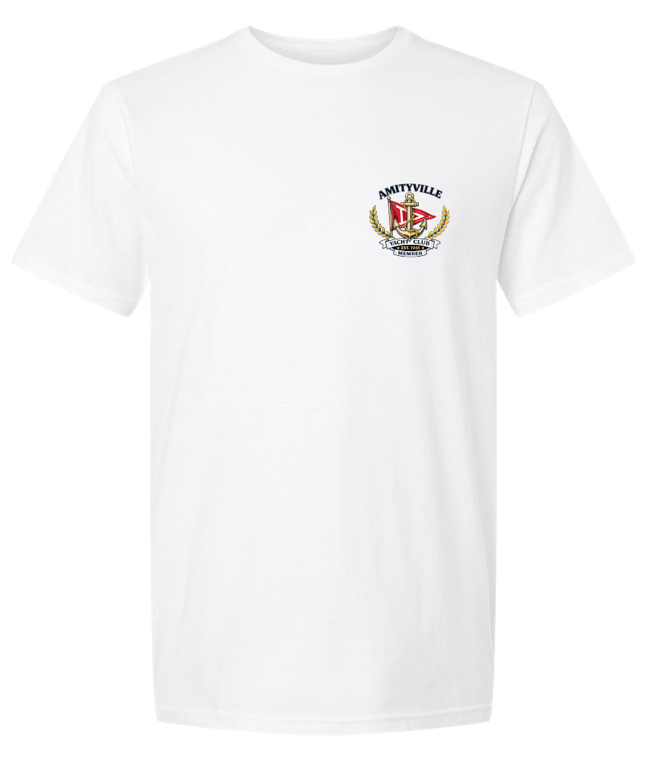 Amityville Yacht Club Graphic T-shirt