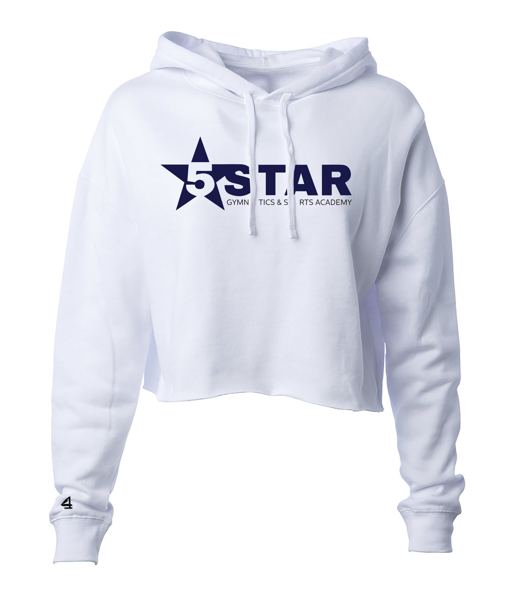 5 Star Gymnastics Comfort Star Cropped Hoodie