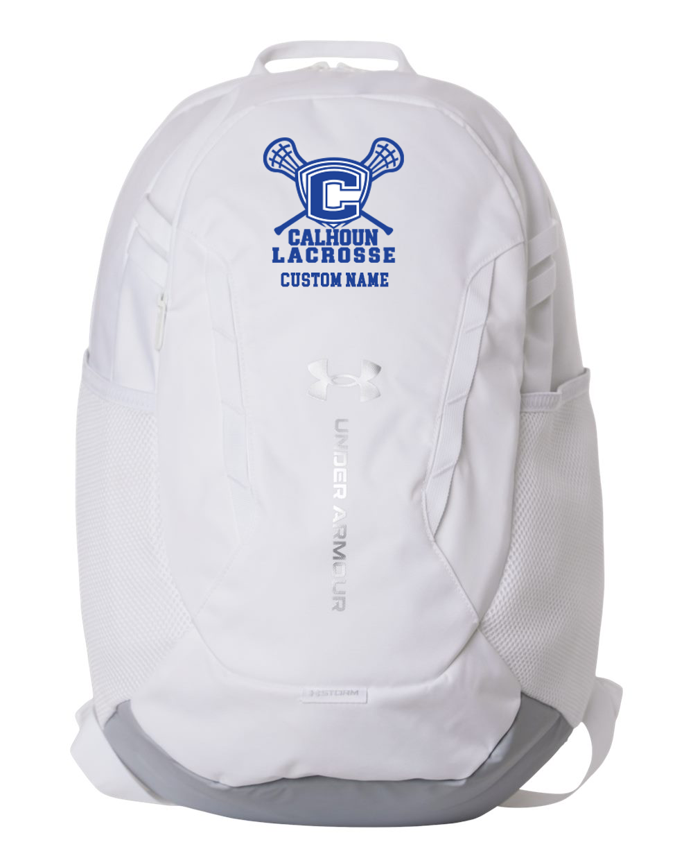 CALHOUN LACROSSE EMBROIDERED UNDER ARMOUR Hustle Team Backpack