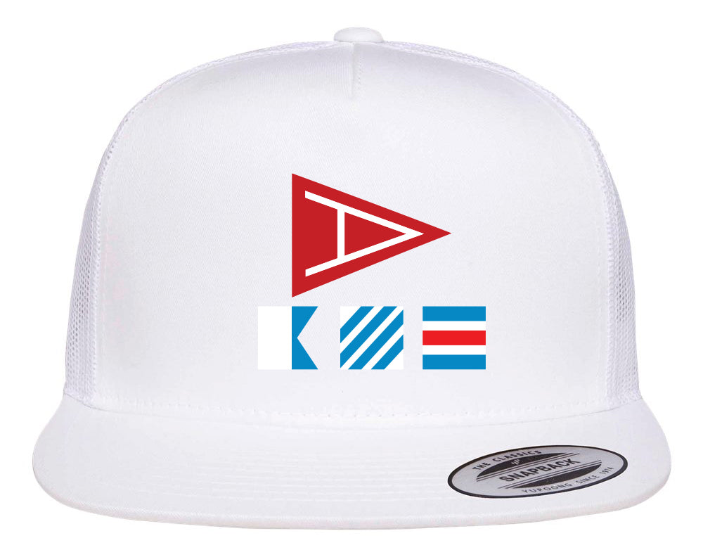 Amityville Yacht Club Flag Printed Trucker Cap