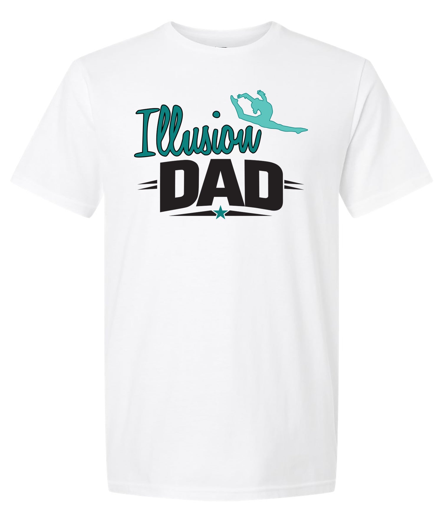 Illusion Gymnastics Dad T-shirt
