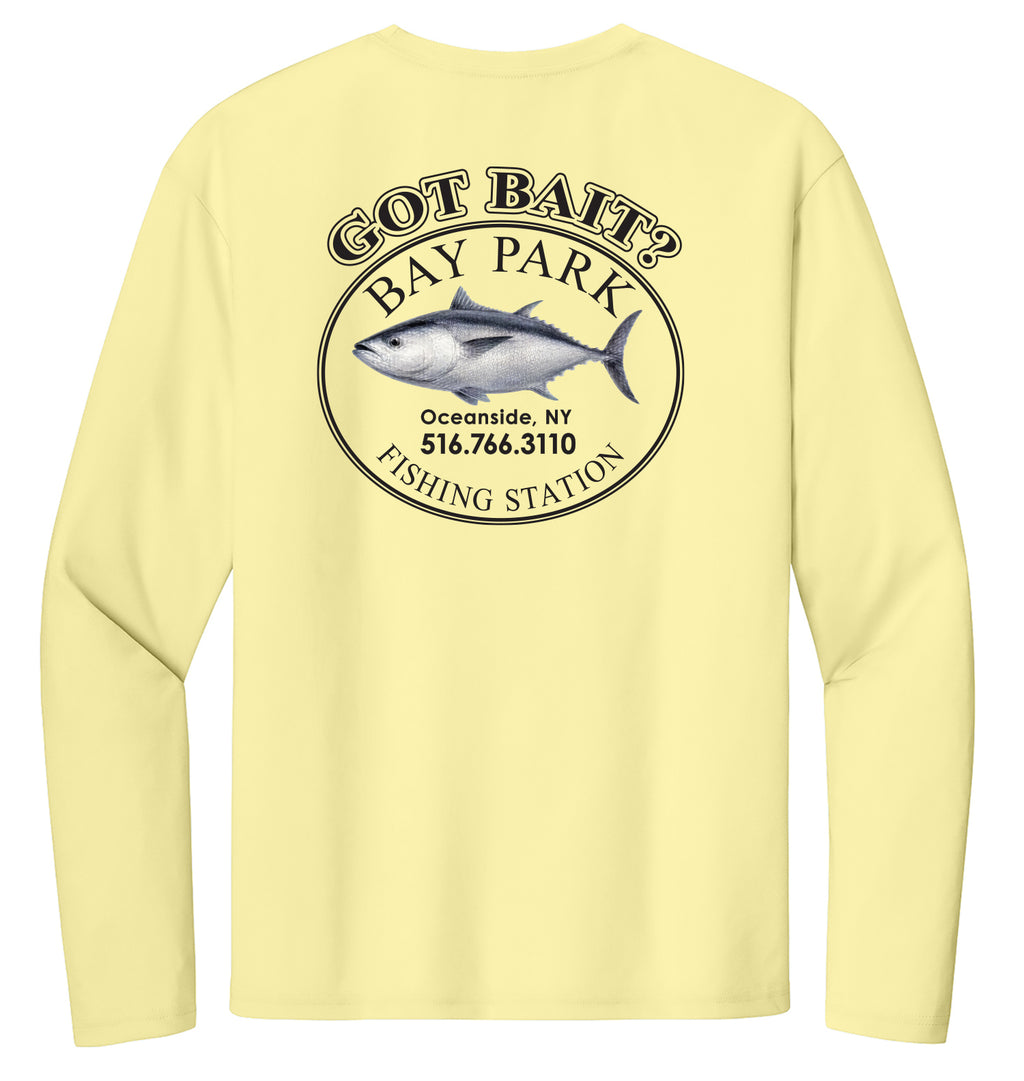 BAY PARK FISHING STATION PERFORMANCE LONG SLEEVE T-SHIRT